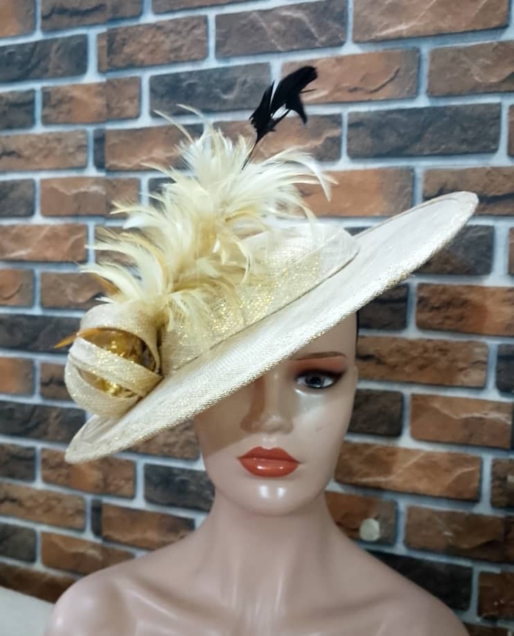 The Ascot Champagne Hat